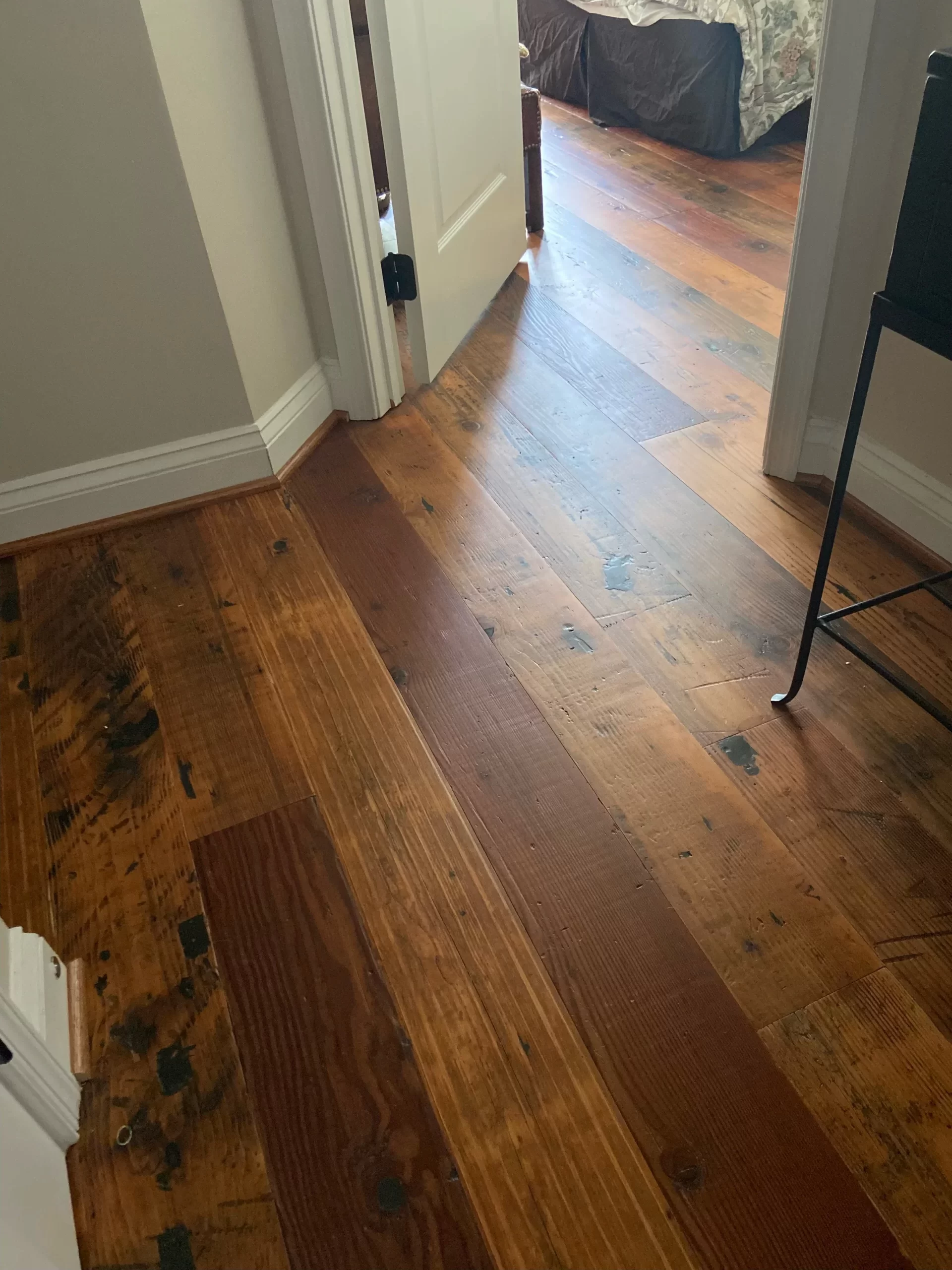 original face douglas fir flooring