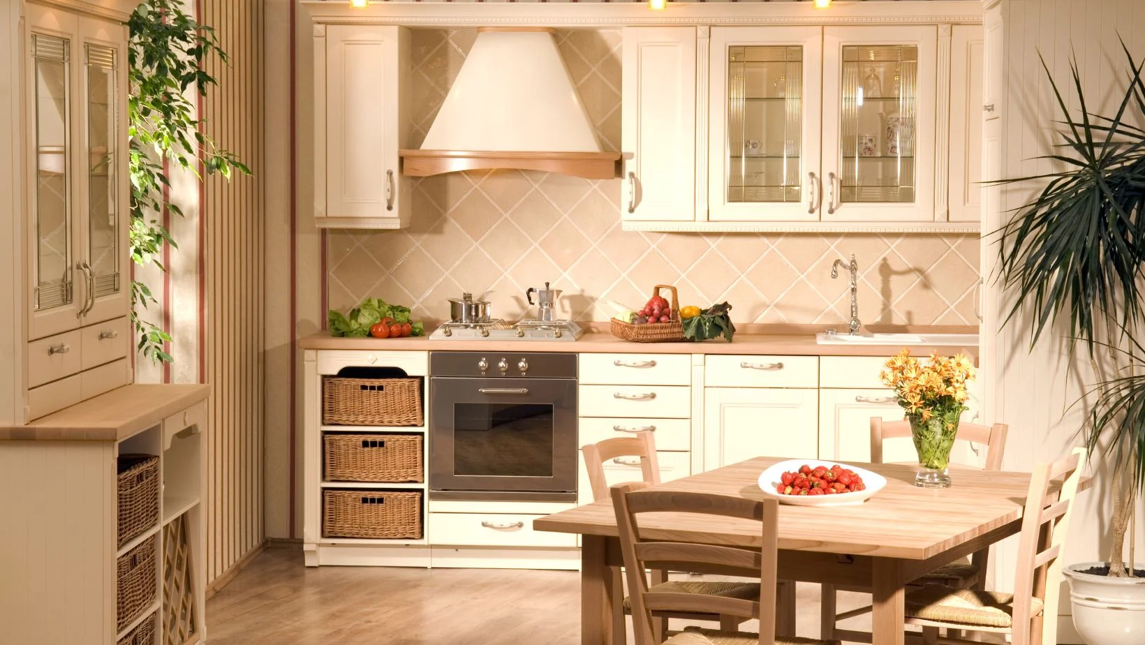 cozy Mediterranean kitchen