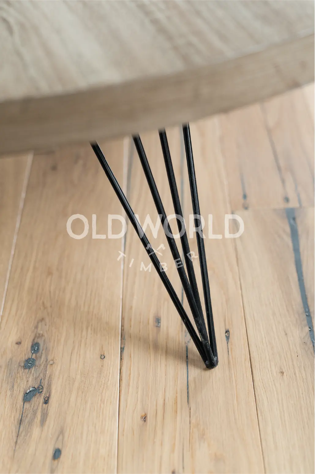 Close-up of reclaimed white oak planks showcasing natural patina and clean, durable surface for modern interiors.
